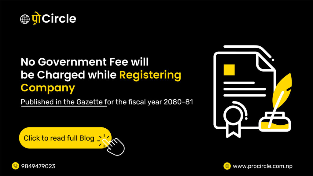 Registering a Company is Free